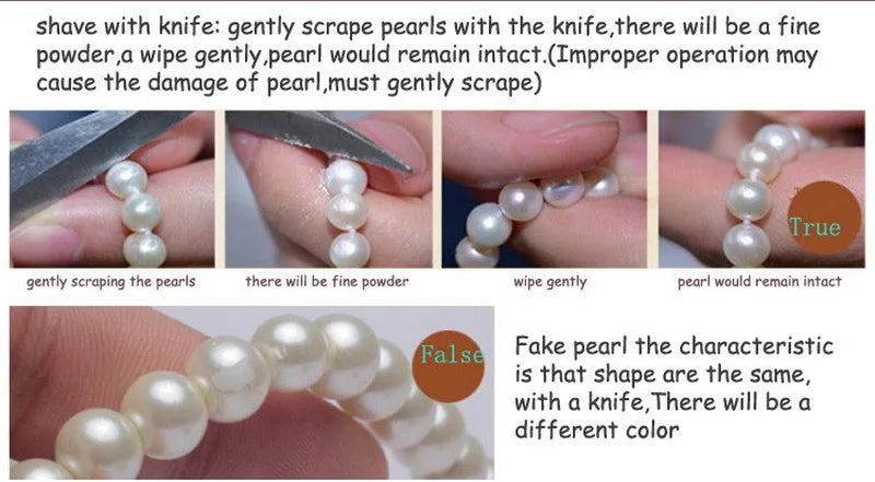 Pearl Pendant Necklace Natural Freshwater Pearl Silver Necklace Baroque Pearl Natural Shape Simple Style Women's Necklace