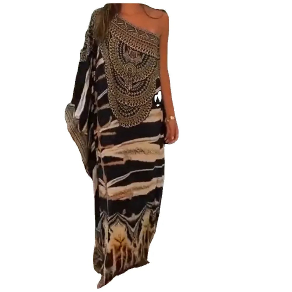 European & American Style Loose Plus Size Beach Cover-Up Sunscreen Bikini Outerwear