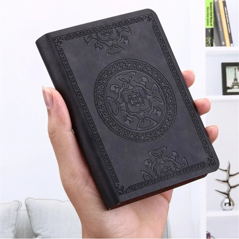 2025 New Portable Vintage Leather Notebook Diary Journal Stationery Gift Portable And Easy To Use