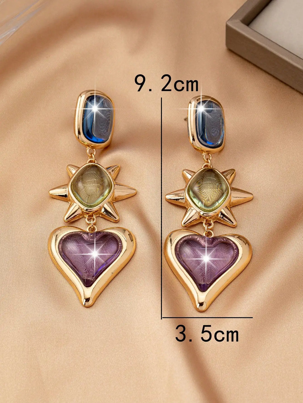 A Pair of Bohemian Retro-Style Sexy, Fashionable, Versatile and Unique Earrings for Women
