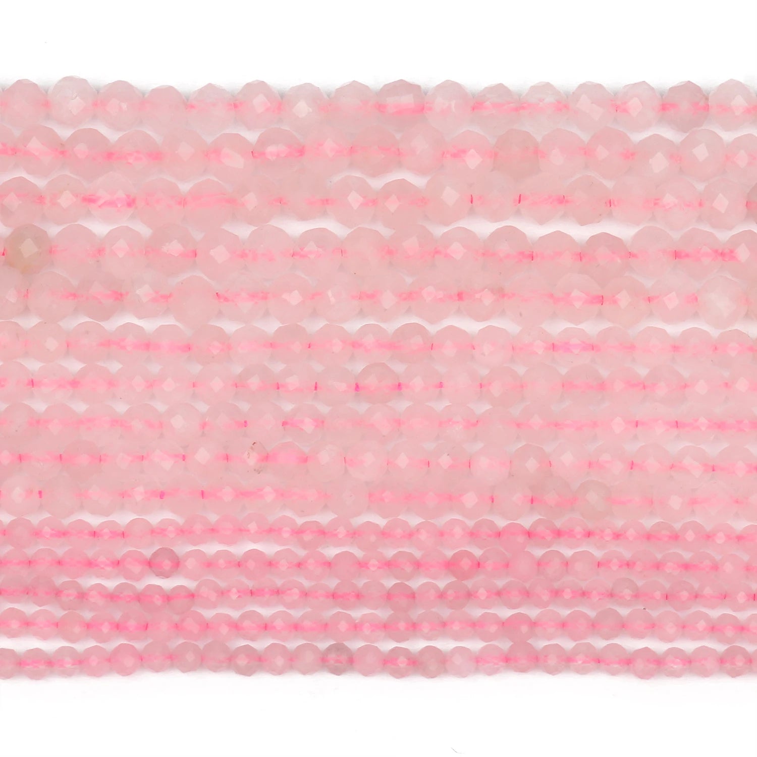 2 3 4mm Natural Faceted Blue Sapphire Stones Loose Spacer Beads for Jewelry Making DIY Bracelet Earrings Accessories 15''Inch