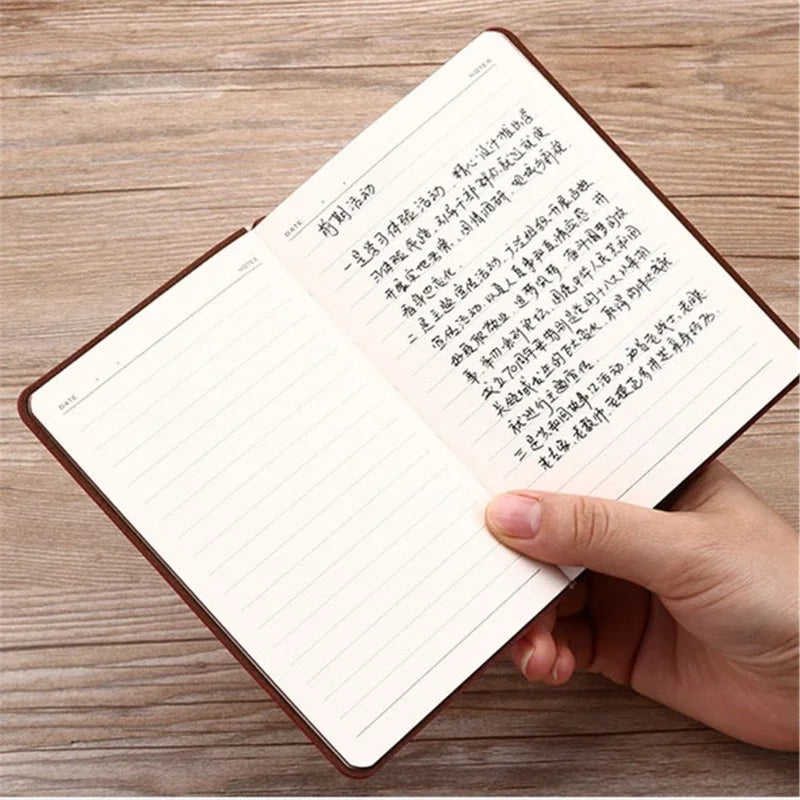2025 New Portable Vintage Leather Notebook Diary Journal Stationery Gift Portable And Easy To Use