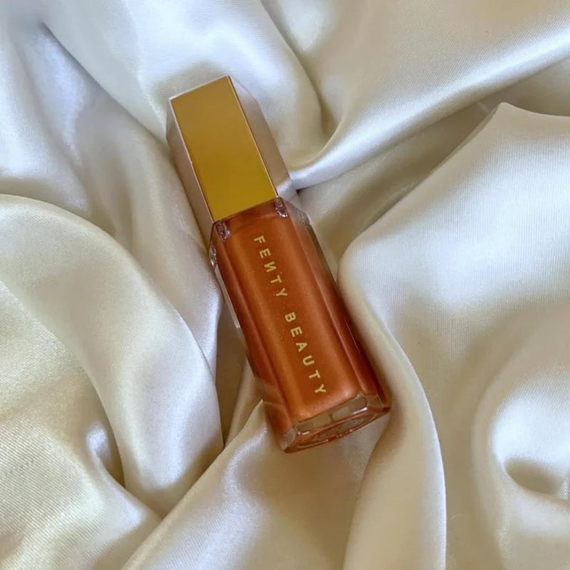 Fashion Fenty Beauty Lip Glaze Moisten Shine Glitter Lip Plumper Makeup For Beginner Liquid Lipstick Female Makeup Cosmetics