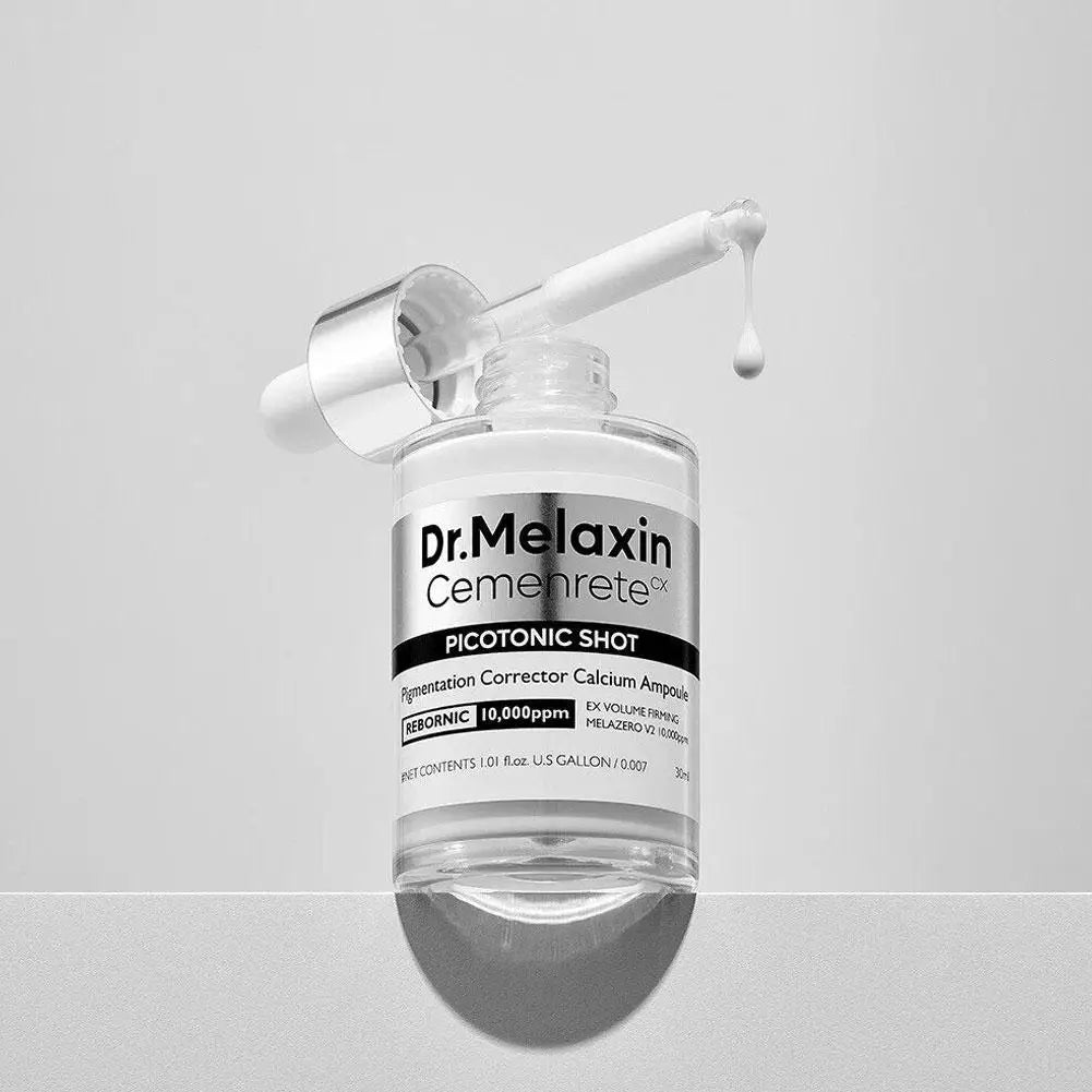 Dr.Melaxin Calcium B12 Pink Spicule Serum Cream Lighten Dark Spot Shrink Pore Wrinkle Reduction Enhance Skin Elasticity Skincare