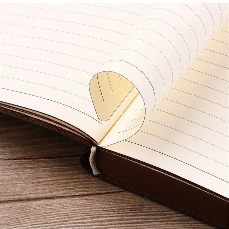 2025 New Portable Vintage Leather Notebook Diary Journal Stationery Gift Portable And Easy To Use