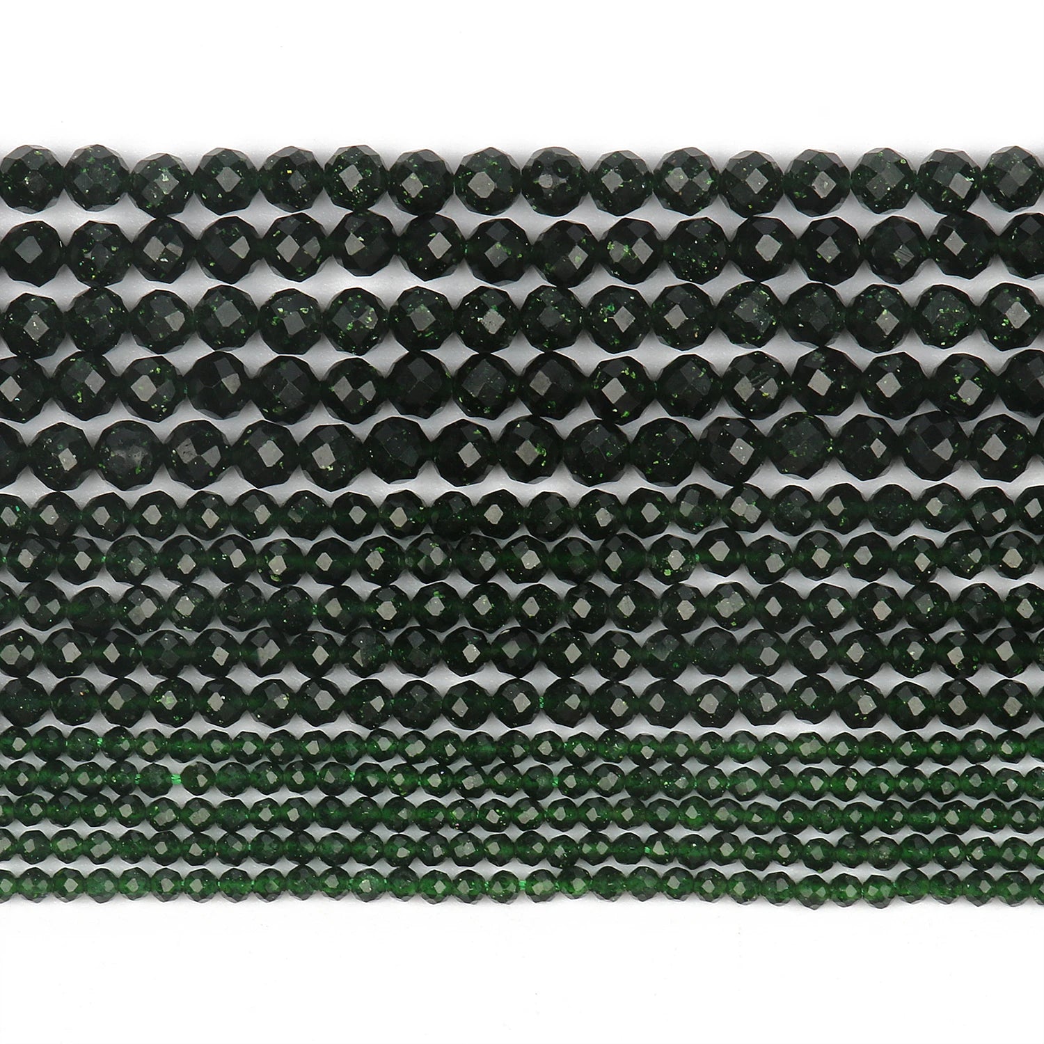 2 3 4mm Natural Faceted Blue Sapphire Stones Loose Spacer Beads for Jewelry Making DIY Bracelet Earrings Accessories 15''Inch