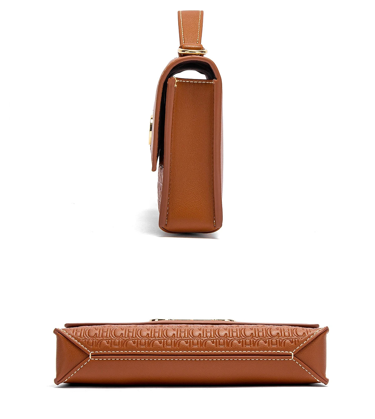 CH Crossbody Bag Brand Women's Bag Letter Print Leather Compact Elegant Handbag Tote Bag Exquisite Fashion Women's Bag