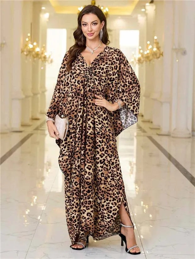 New 2025 Women's Cotton Beach Cover up Loose Kimono Sle Printed Sarong Swimwear Beach Coat Cross-Border Sports Fitn