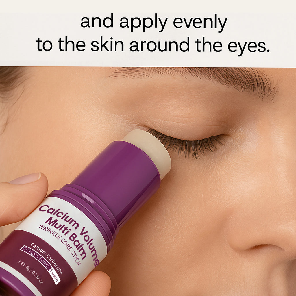 Calcium Volume Multi Balm for Smoothing Fine Lines Firms and lifts Eye Skin  Wrinkle Stick for Unisex Brightens and Soothes Skin