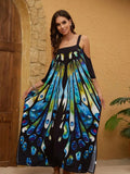European & American Style Loose Plus Size Beach Cover-Up Sunscreen Bikini Outerwear
