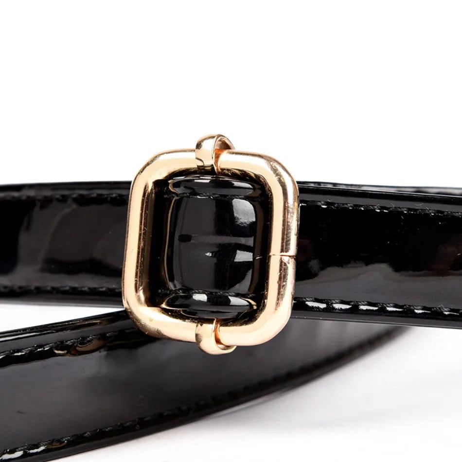 Women's Glossy Crocodile Embossed Patent Leather Bucket Bag Casual Top Handle Crossbody Shoulder Handbag for Daily Commute Sac