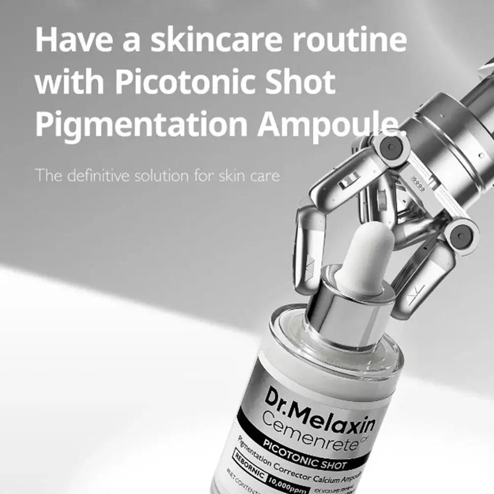 Dr.Melaxin Calcium B12 Pink Spicule Serum Cream Lighten Dark Spot Shrink Pore Wrinkle Reduction Enhance Skin Elasticity Skincare