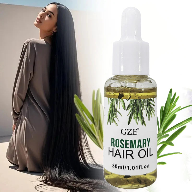 GZE Rosemary Oil For Hair Strengthens Rosemary Scalp Care | All Type & Texture | Straight, Waves & Chemically