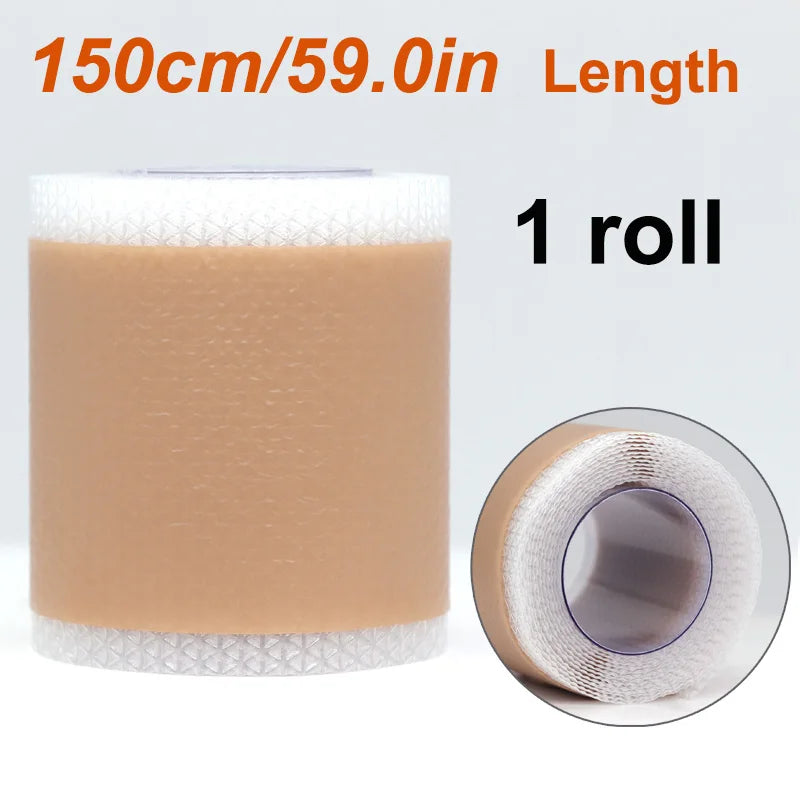 Waterproof & Reusable Silicone Scar Tape – Breathable, Skin-Friendly Adhesive for Ear Protection & Discreet Coverage