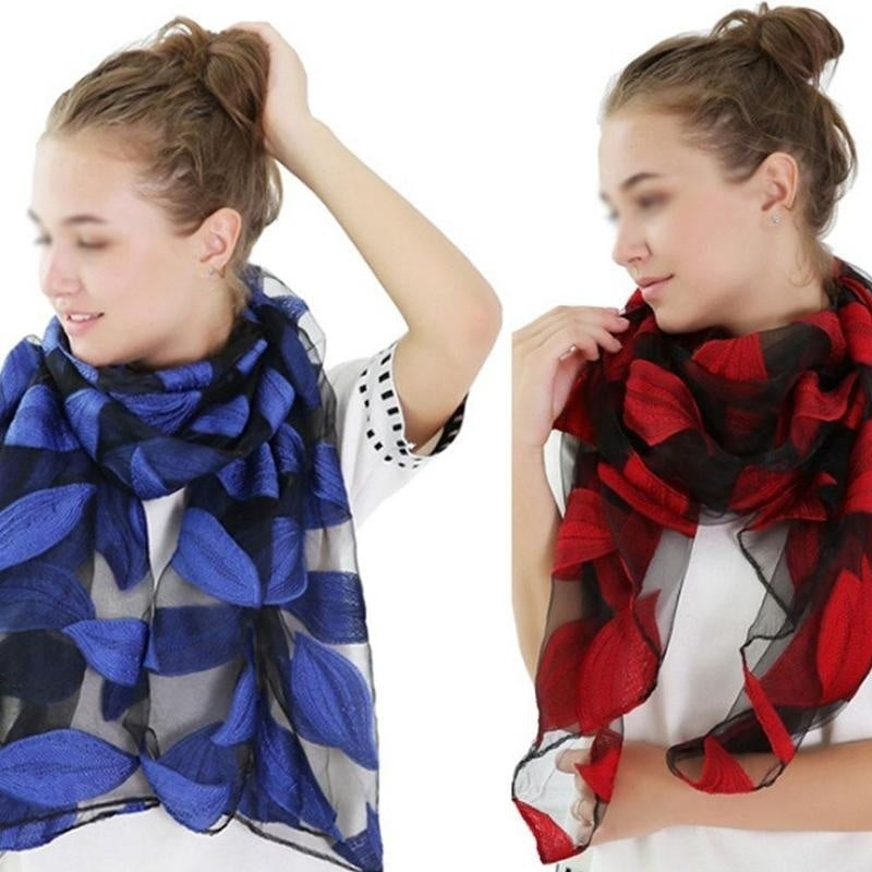 Silk Scarf Women Spring Autunm Scarf Women's Long Shawl Autumn and Winter Echarpe High-quality Lady Elegant Hijab Wraps