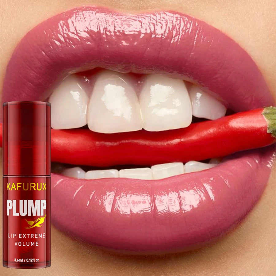 1PC Lip Plump Long Lasting Lip Oil Moisturizing Lip Gloss Serum Instant Volumising Essence Oil Repair Lip Fine Lines Increase El