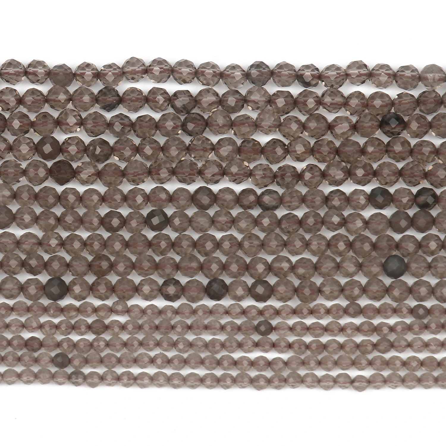 2 3 4mm Natural Faceted Blue Sapphire Stones Loose Spacer Beads for Jewelry Making DIY Bracelet Earrings Accessories 15''Inch