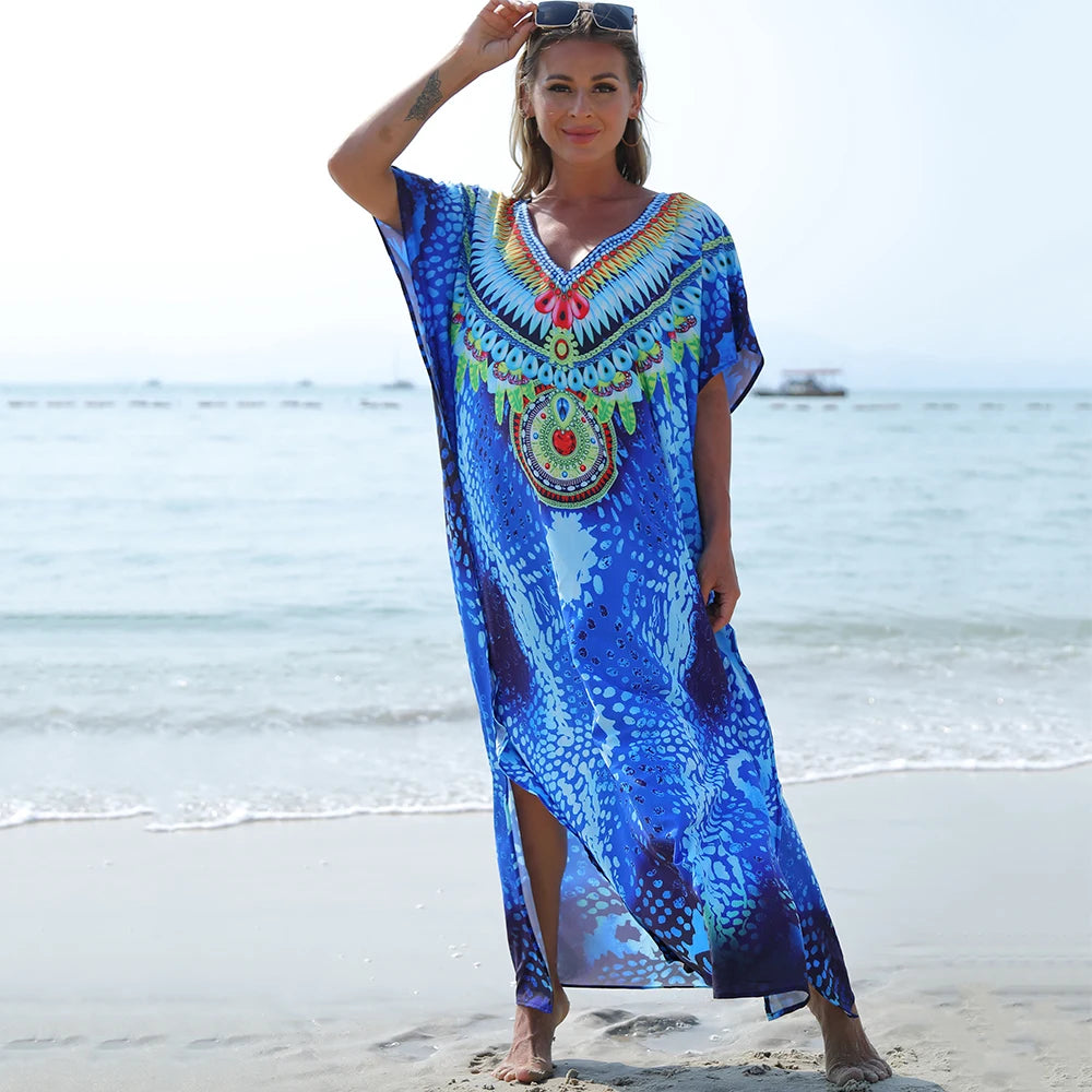 2023 New Arrival Loose Beach Cover Up Fashion Sunscreen Bikini Outwear